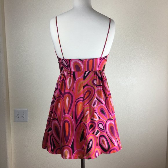 A.B.S. Mod Silk Cocktail Dress - Picture 3 of 6